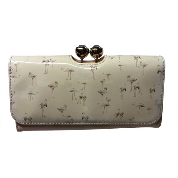 Ted Baker Women’s Wallet - Flamingo Matinee Clutch - Picture 12 of 12